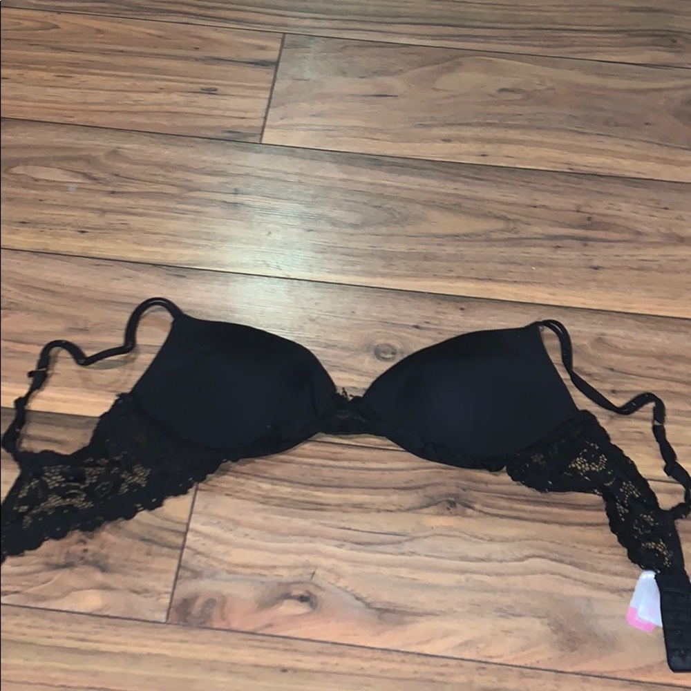 Black Lace Bra